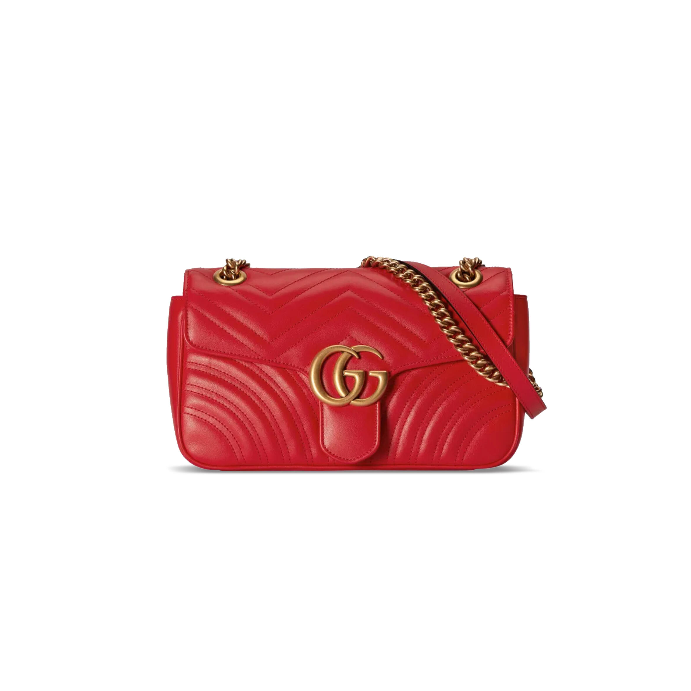 GUCCI MARMONT SMALL MATELASSE SHOULDER BAG 443497 (26*15*7cm)